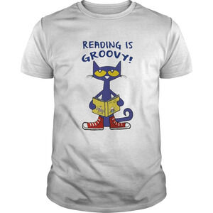 Cat Reading Is Groovy Shirt